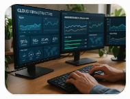Cloud infrastructure monitoring built by Skynix